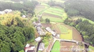 西原村空撮20160424葛目【Kumamoto earthquake】Nishihara Village aerial photography using drone(UAV)