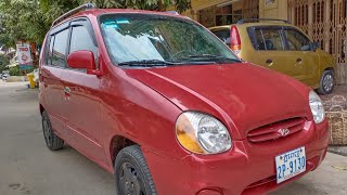 ឡានស្អាតលក់ធូថ្លៃHyundai atoz98ក្រហមតំលៃ2150$ចរចារតិចតួចtell:010599911/0883332503