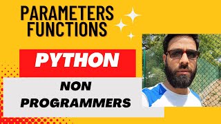 What are parameters of a Function in #python for Non-Programmers part-11 Hindi/Urdu