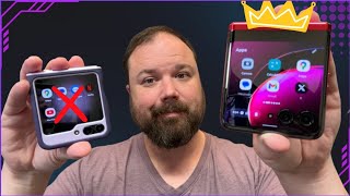 Z Flip 5 vs RAZR+ // The New Flip Phone King!