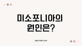 미소포니아의 원인은?