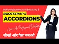 Learn to design Accordions in Bootstrap 5 (Class 6)