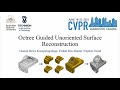 CVPR 2023 Paper: Octree Guided Unoriented Surface Reconstruction (Koneputugodage et al.)