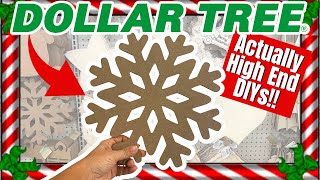 Grab These From DOLLAR TREE & Make the Best Christmas DIY Decor!