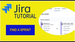 How To Find A Sprint - Jira Tutorial 2021