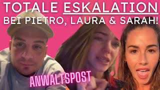 Totale ESKALATION bei Pietro Lombardi, Sarah Engels \u0026 Laura😮 WER LÜGT?🫣Anwaltsschreiben❗Unterlassung