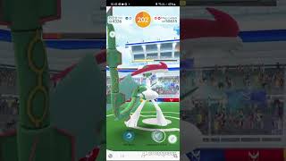 Pokemon Go-T4.5 Mega Gallade(超級艾路雷朵) Raid Solo by 6 unique pokemons(windy)11/1/25