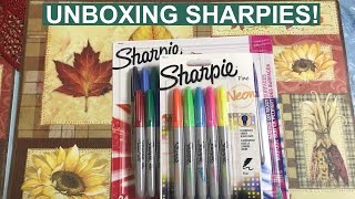 Unboxing Sharpies! The only one I didn’t unbox