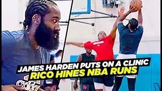 James Harden Puts On a CLINIC at Rico Hines NBA Runs! Scottie Barnes, Pascal Siakam & More!