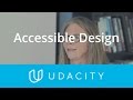 Accessible Design | UX/UI Design | Product Design | Udacity