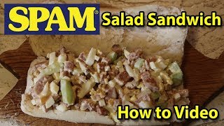 SPAM® Salad Sandwich | How To - Cooking  | JKMCraveTV
