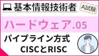 【A試験_ハードウェア】05. CPUの高速化 | 基本情報技術者試験