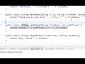 Overloaded Method Example in Java