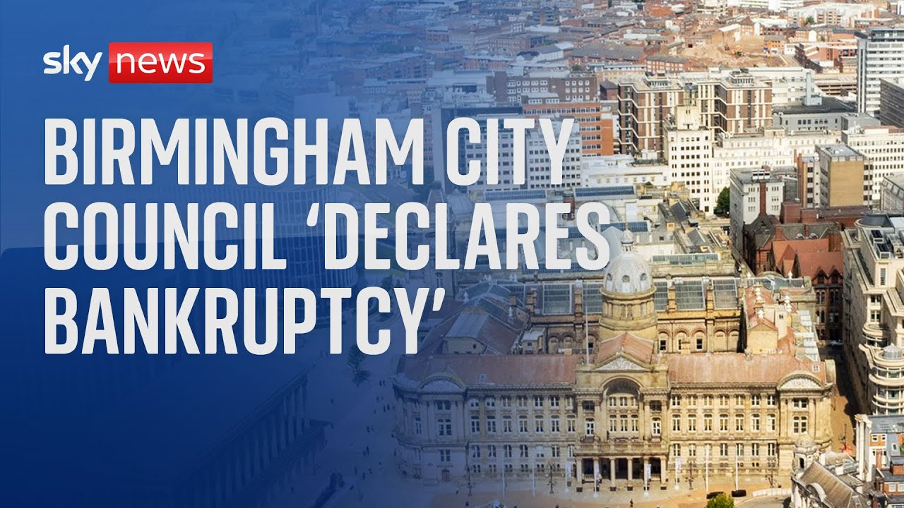 Birmingham City Council Effectively Declares Bankruptcy - YouTube