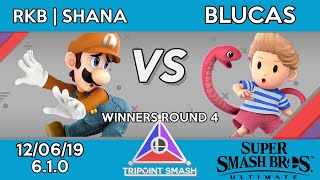 Tripoint Smash 88 - Winners Round 4 - RKB | Shana(Luigi) Vs. Blucas(Lucas)