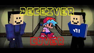 FNF DECEIVER V3 Mas o Elquackity e o Quackity cantam (QSMP) | [FNF] DECEIVER v3 - The Deceiver COVER