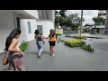 walking inside azure urban resort residences tropical paradise in manila 4k