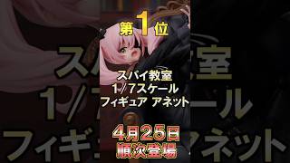 絶対に欲しいプライズフィギュアランキング4月4週目 #shorts #プライズフィギュア #anime #クレーンゲーム