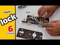 repair and install door lock| what's inside a door lock💯✌️