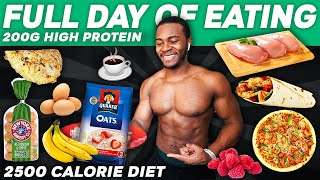 2500 Calorie Full Day of Eating | 200g High Protein Diet