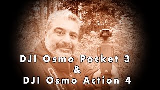 DJI Osmo Pocket 3 \u0026 Osmo Action 4 | Ein Test im Wald mit beiden Kameras