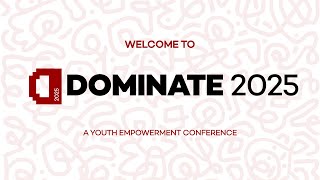 DOMINATE 2025 // GIFT AFRICA // 2ND JAN 2025