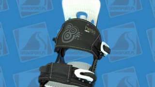 www.snowsport.pl Head Next Flair Black Wiązania Snowboardowe Snowboard Bindings 2010/2011