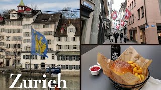 [🇨🇭スイス旅行]チューリッヒ一人旅行/スイス最大の都市/チューリッヒ歌劇場/スイスのハンバーガーチェーン/ゆる散歩/物価高いスイスで食費を安く済ませる方法