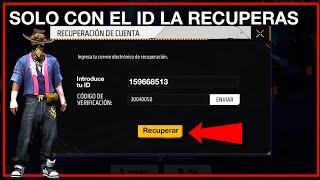 Nuevo Recuperador de cuentas free fire 2025 ID por GMAIL Facebook como recuerar cuentas banedas FF