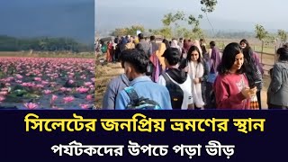 সিলেটের সবচেয়ে জনপ্রিয় ভ্রমণের স্থান এটি || পর্যটকদের উপচে পড়া ভীড় | Sylhet