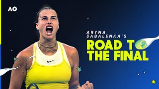 Aryna Sabalenka's Road to the Final | Australian Open 2025