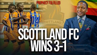 Scotland FC (Zimbabwean Football Team) Wins 3-1 | Prophet Uebert Angel