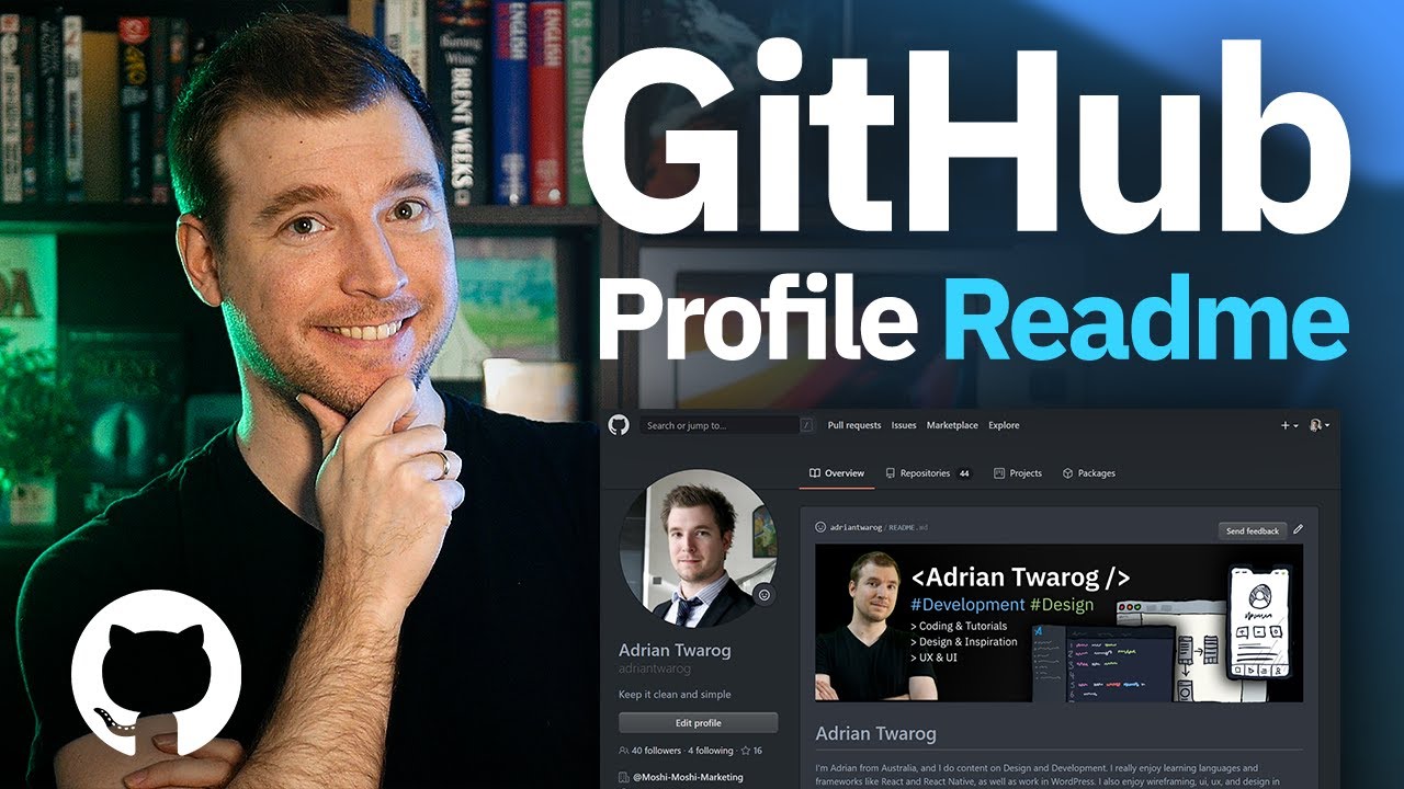 GitHub Profile Readme - YouTube