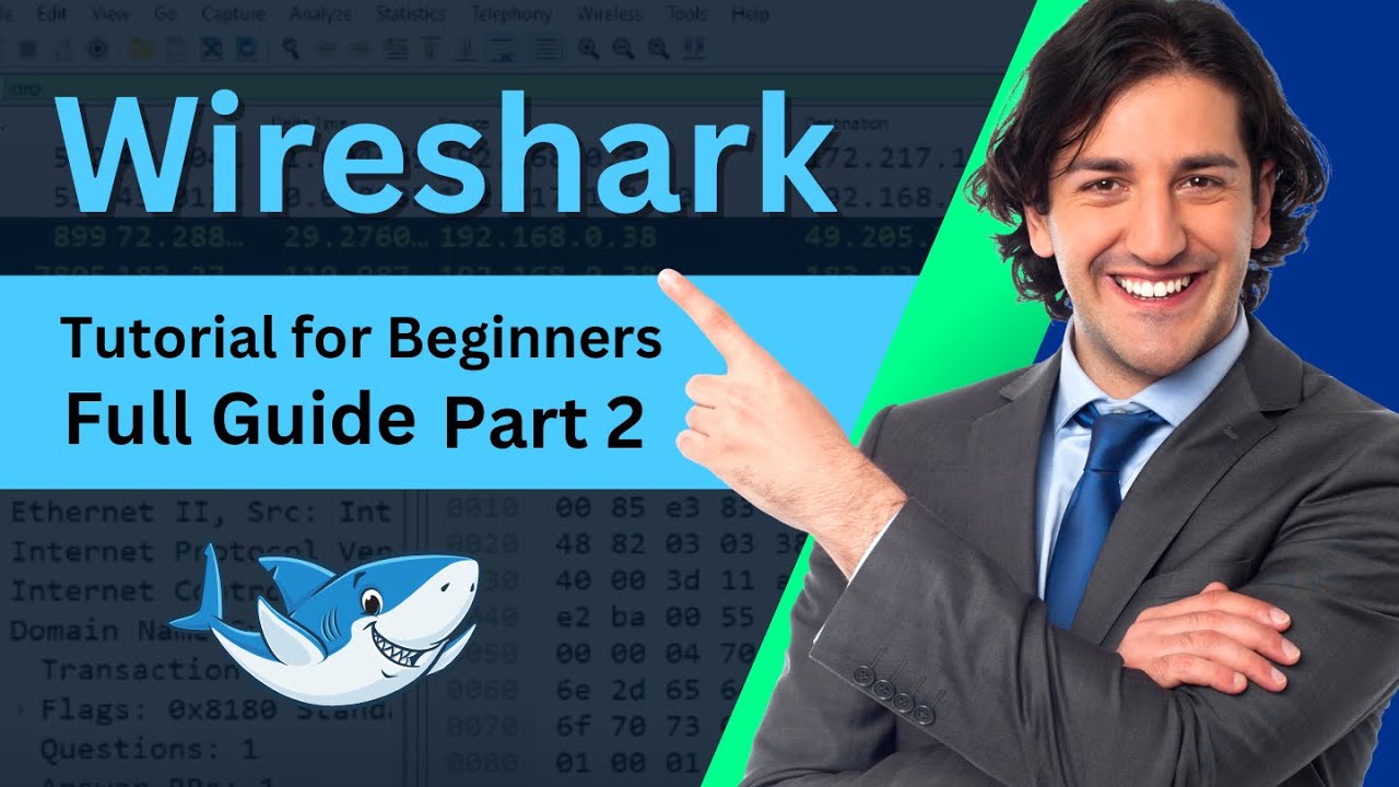 Wireshark Tutorial For BEGINNERS | How To Capture Network Traffic ...