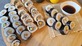 SUSHI SAUMON FUMÉ AVOCAT