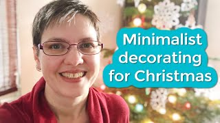 Minimalist Christmas Decor - 4 Things I Keep in Mind