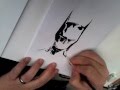 Jae Lee Drawing and Inking Batman