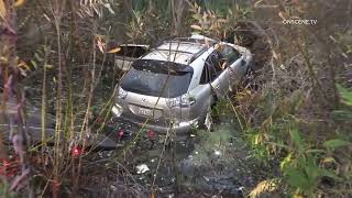 Car Flies into Wetlands In Sorrento Valley | San Diego