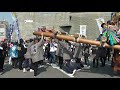 平成31年 福良八幡神社春祭り 本宮 神輿ジョイポート出発