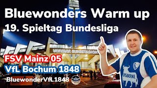 Warm Up 19. Spieltag FSV Mainz 05 vs VfL Bochum 1848