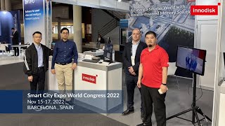 Innodisk @ Smart City Expo World Congress 2022 in BARCELONA