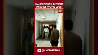 Watch :Arrested Former Delhi Deputy Cm Manish Sisodia Brought To Rouse Avenue Court |#shorts