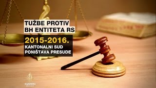 Civilne žrtve rata tuže RS