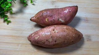 A new way to eat sweet potatoes, no need to steam or bake, children always ask for it, and they droo