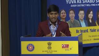 Sh  Yatin Bhashakar (Haryana) participated in National Youth Parliament Festival 2019 on 26/3/2019.