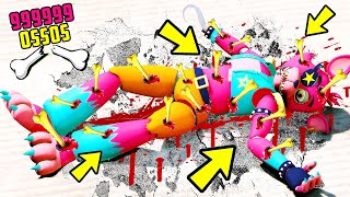 ANIMATRONICS QUEBRANDO TODOS OS OSSOS DO GLAMROCK FOXY NO GTA 5! (INSANO)