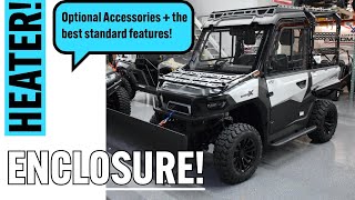 Axis X550 VS Hisun Stryker 550X! FULL CAB ENCLOSURE, HEATER, & A LOT MORE OPTIONAL ACCESSORIES!