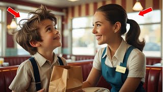 A Waitress Shares Her Lunch With a Hungry Child  Then a Man in a Suit Changes Her Life Forever