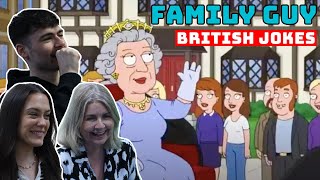 BRITISH FAMILY REACTS | Family Guy - British Jokes!