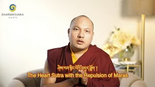 Karmapa Chants The Heart Sutra with the Repulsion of Maras - Tibeten English Subtitles